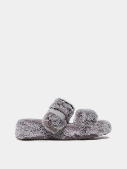 Тапки Skechers Cozy Wedge модель 167238 GRY Фото