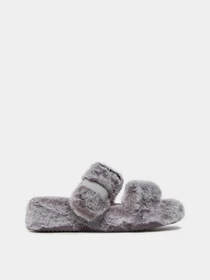 Тапки Skechers Cozy Wedge модель 167238 GRY Фото
