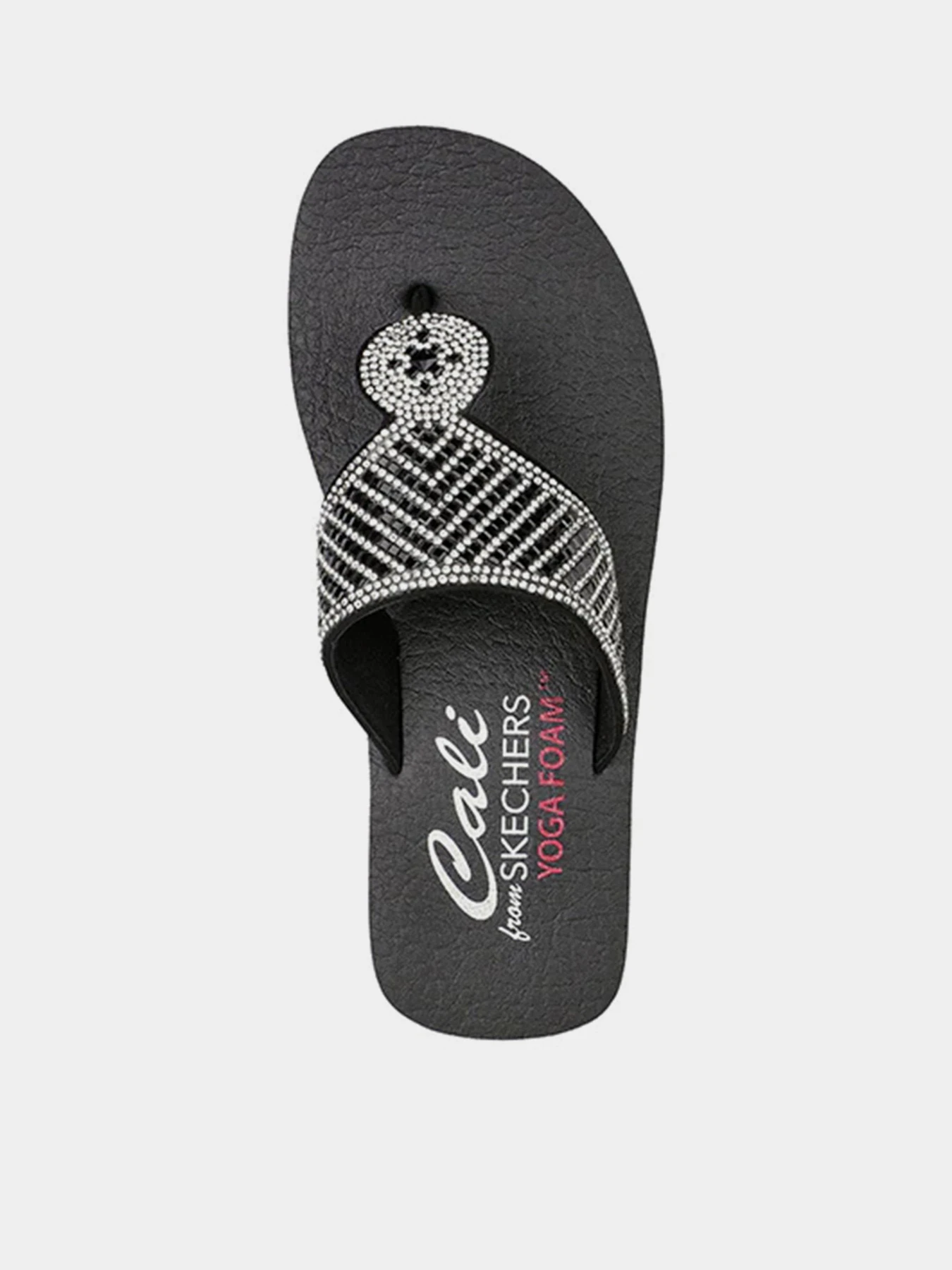 Шлёпанцы Skechers Vinyasa - Glamour On модель 119297 BLK Шлёпанцы Skechers Vinyasa - Glamour On модель 119297 BLK Фото