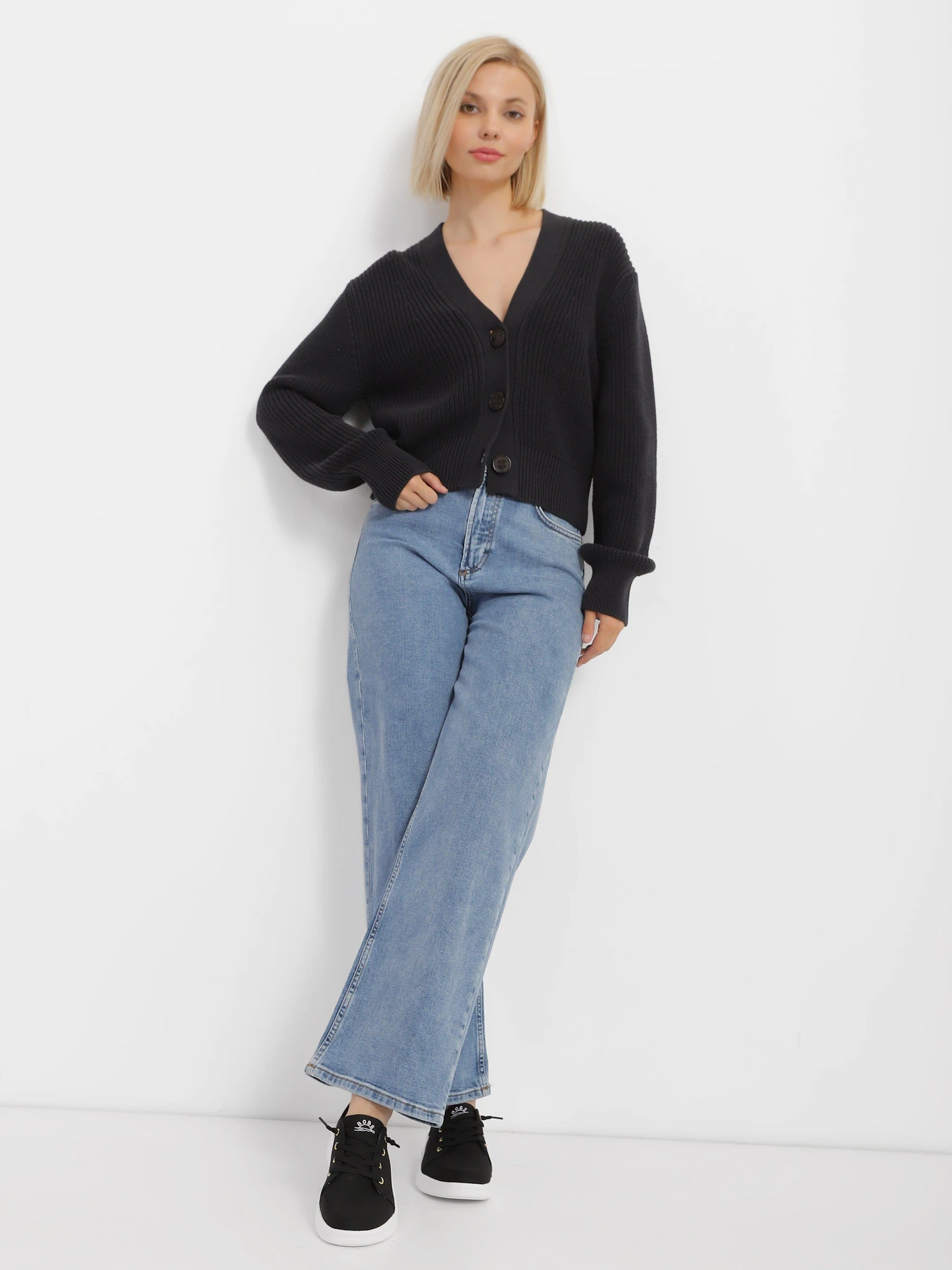 Кеды Skechers BOBS Arch Fit Skipper – Snazzy Spin модель 114381 BLK Фото