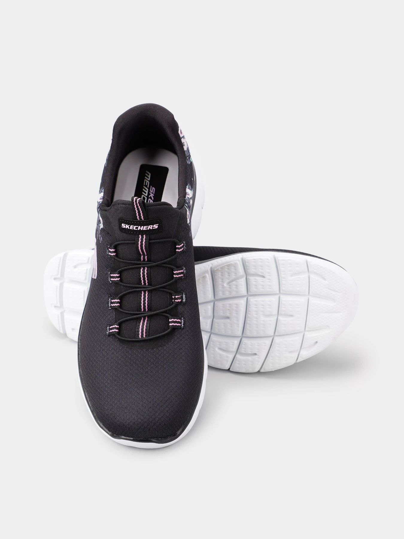 Кроссовки Skechers Summits - Perfect Blossom модель 149935 BKMT Фото