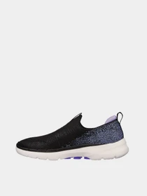 Слипоны и мокасины Skechers GOwalk 6 - Glimmering модель 124502 BKLV Фото