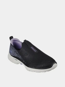 Слипоны и мокасины Skechers GOwalk 6 - Glimmering модель 124502 BKLV Фото