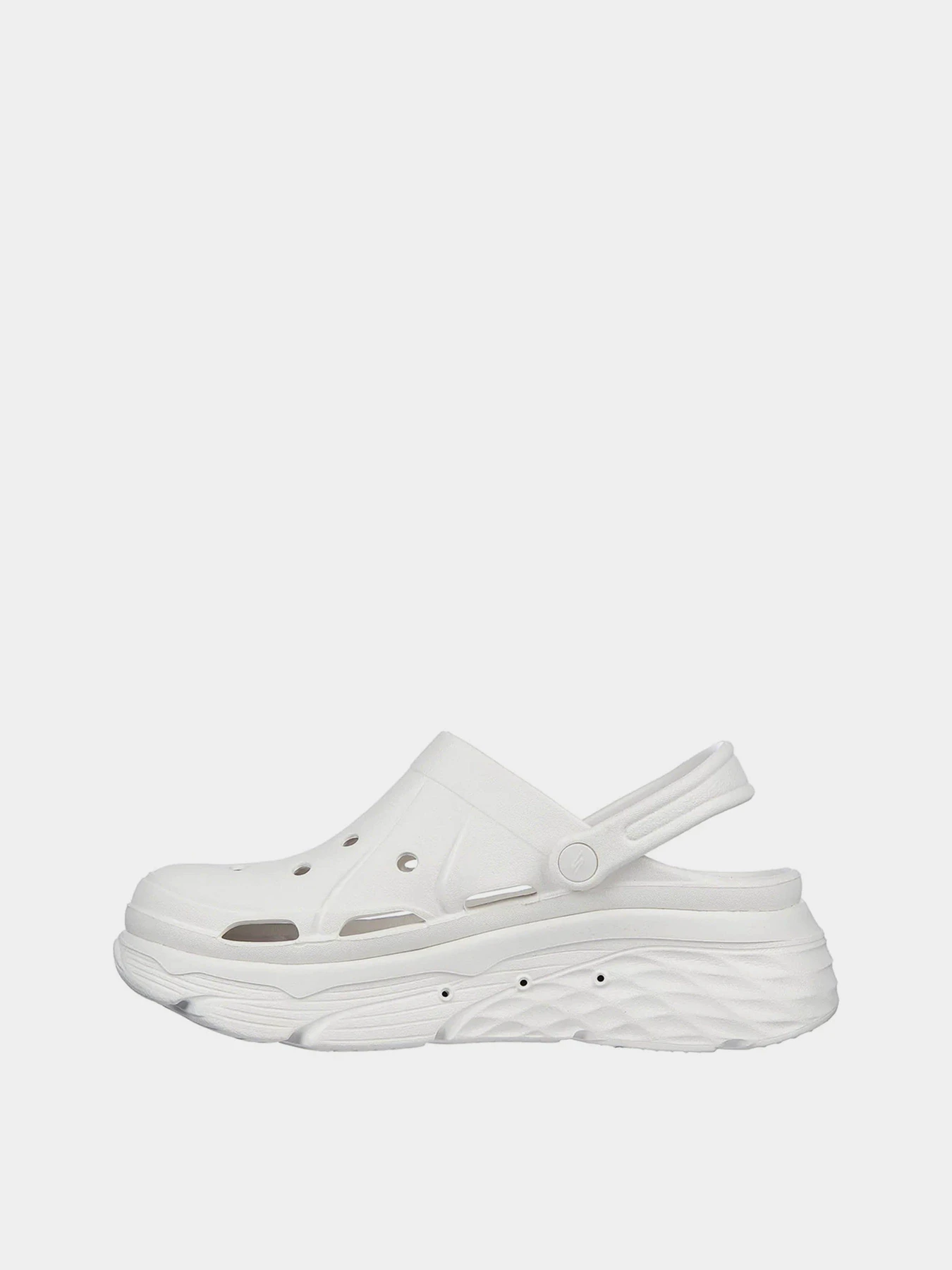 Шлёпанцы Skechers Foamies: Max Cushioning - High Tide модель 111127 WHT Шлёпанцы Skechers Foamies: Max Cushioning - High Tide модель 111127 WHT Фото