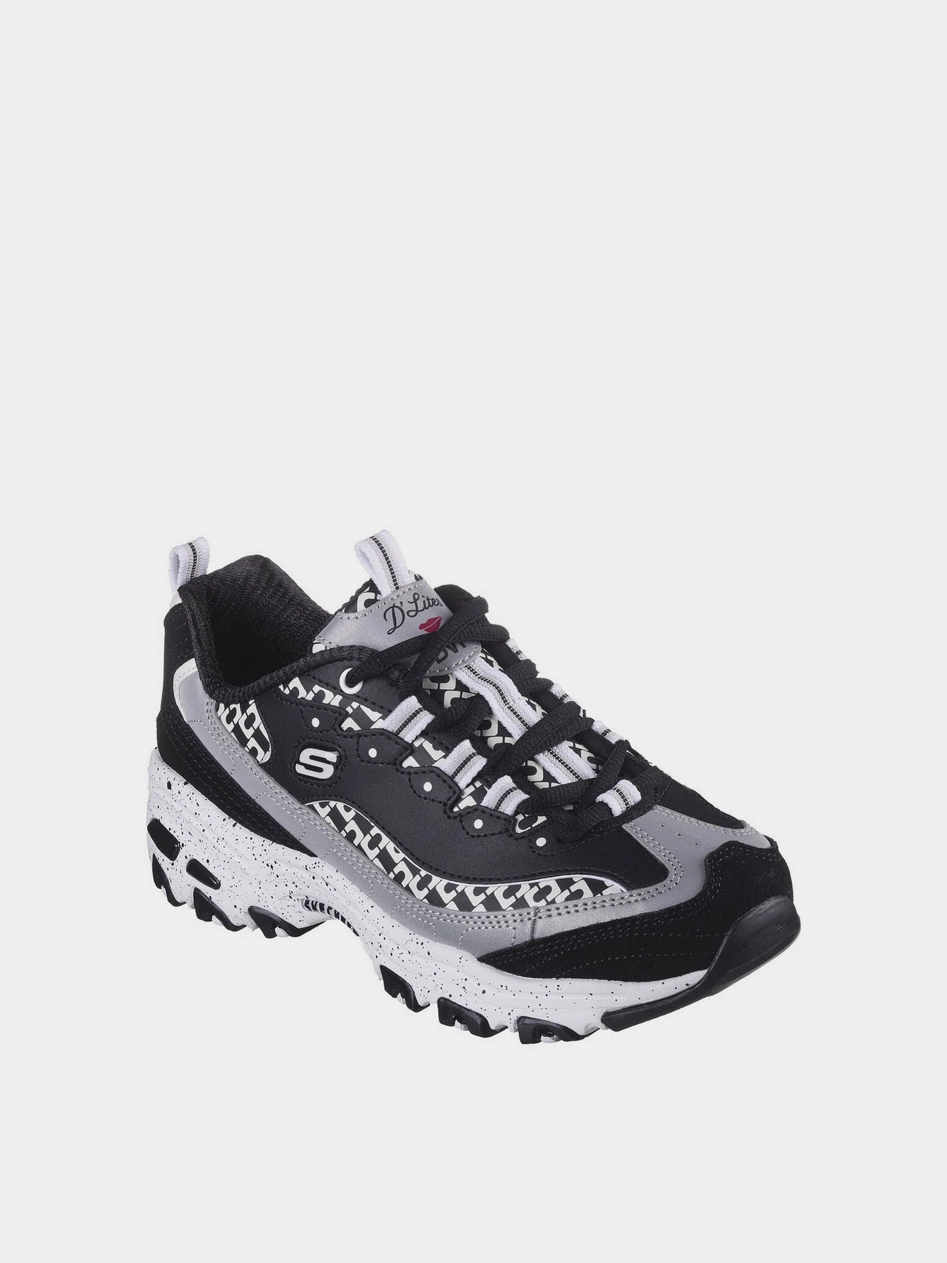Кроссовки Skechers DVF: D'Lites - Link Up модель 150163 BKWG Кроссовки Skechers DVF: D'Lites - Link Up модель 150163 BKWG Фото