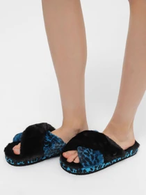 Капці Skechers Women's DVF: Cozy Slide - Stay All Day модель 167670 BKTL Фото