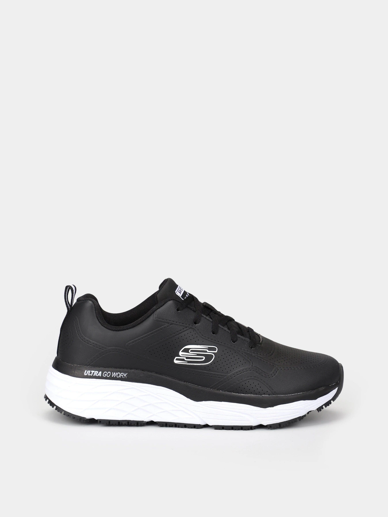 Кроссовки Skechers Max Cushioning Elite Slip Resistant модель 108049 BKW Кроссовки Skechers Max Cushioning Elite Slip Resistant модель 108049 BKW Фото