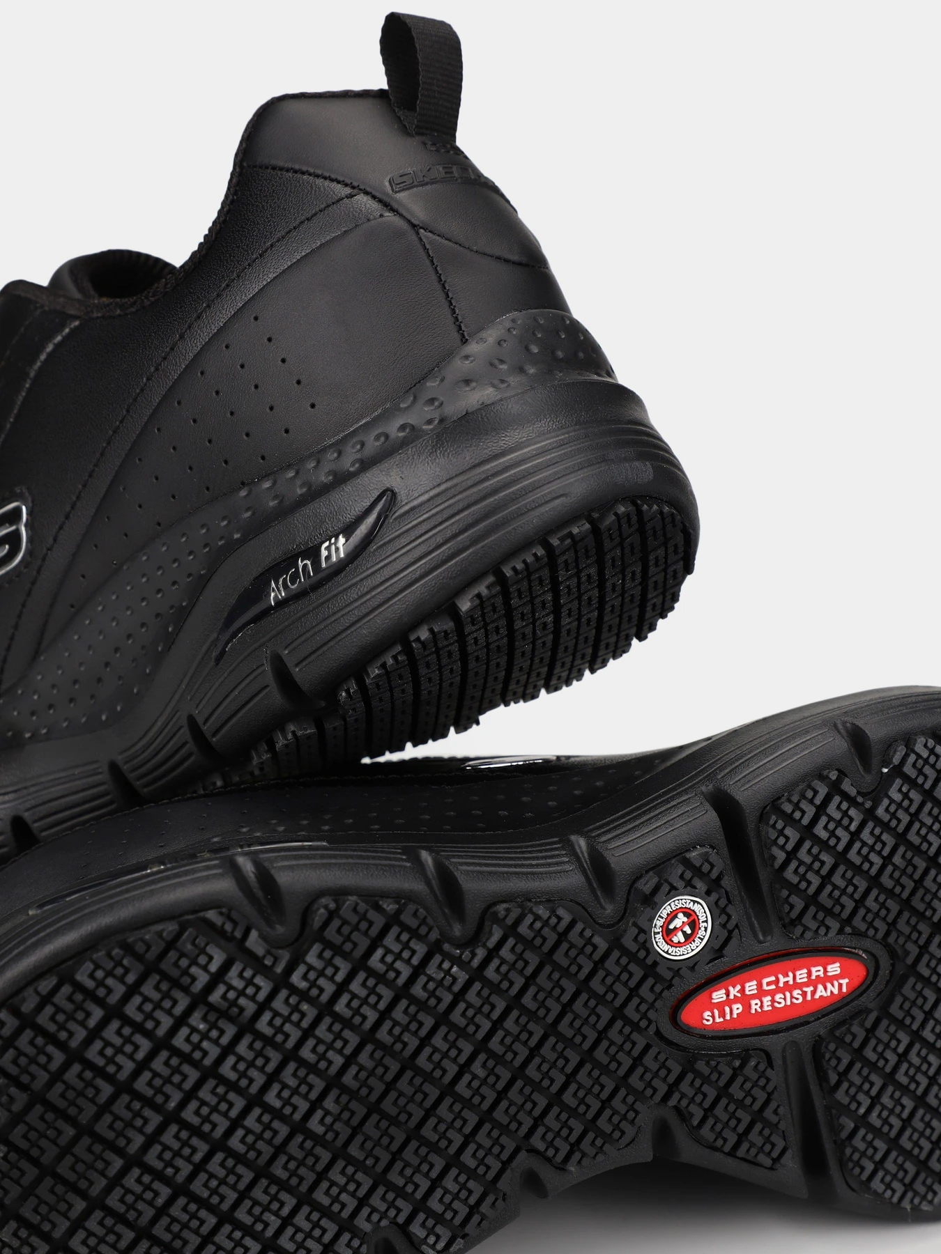 Кроссовки Skechers Work: Arch Fit SR - Trickell II модель 108053W BLK Кроссовки Skechers Work: Arch Fit SR - Trickell II модель 108053W BLK Фото