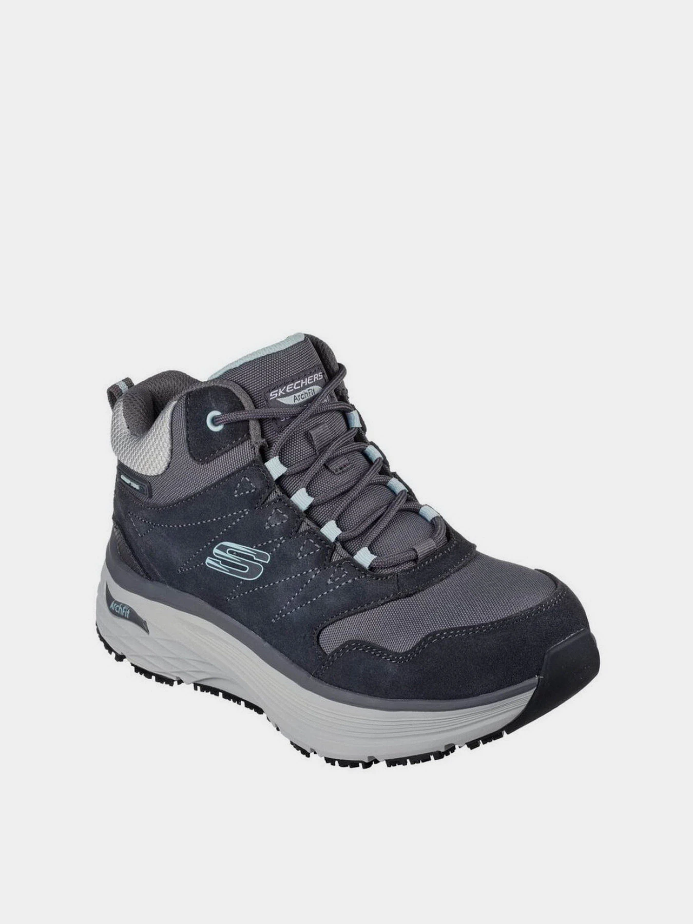 Черевики та чоботи Skechers Work: Max Cushioning Arch Fit Slip Resistant модель 108114 CHAR Черевики та чоботи Skechers Work: Max Cushioning Arch Fit Slip Resistant модель 108114 CHAR Фото