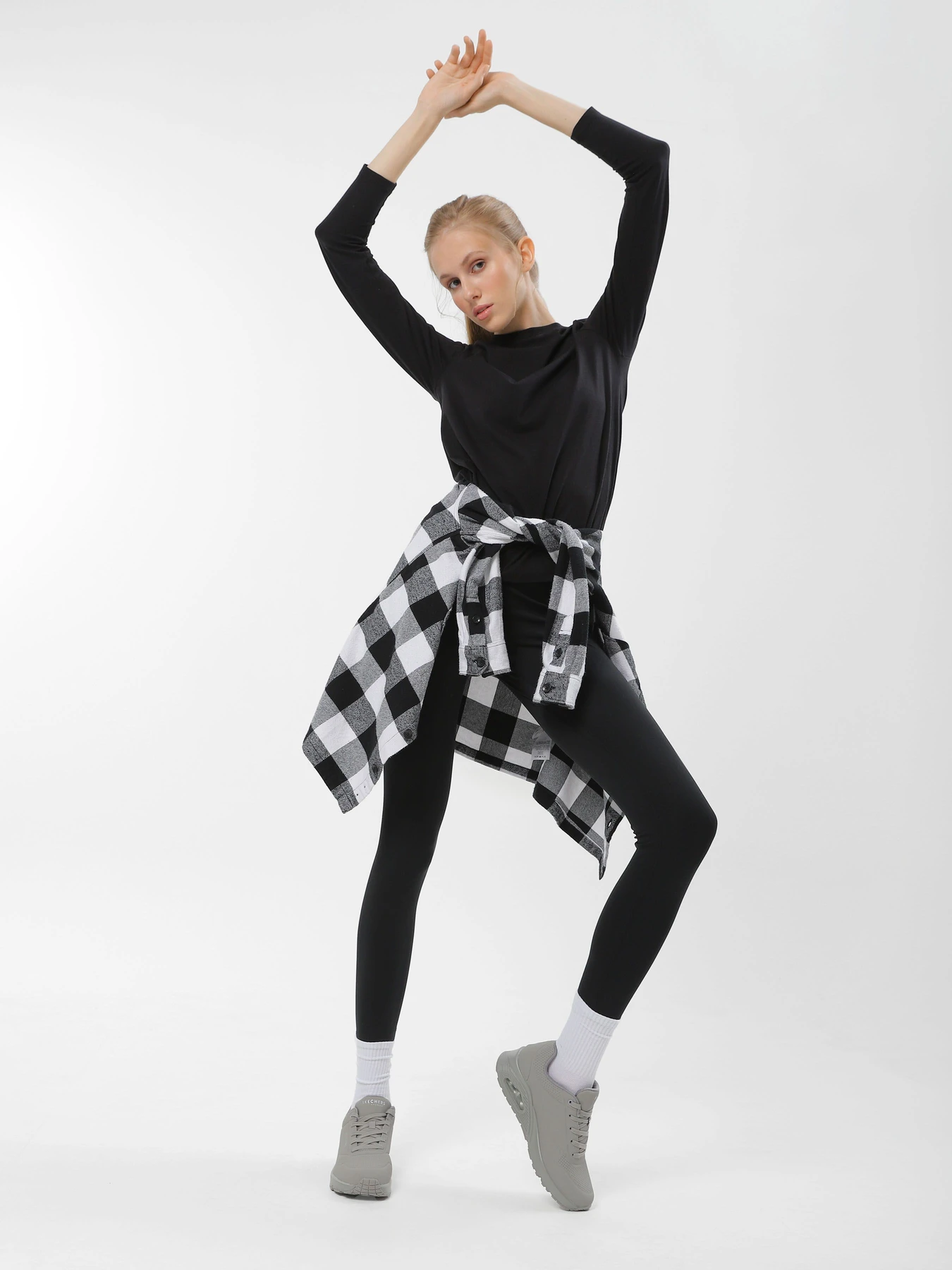Кроссовки Skechers Uno Stand On Air модель 73690 GRY Фото