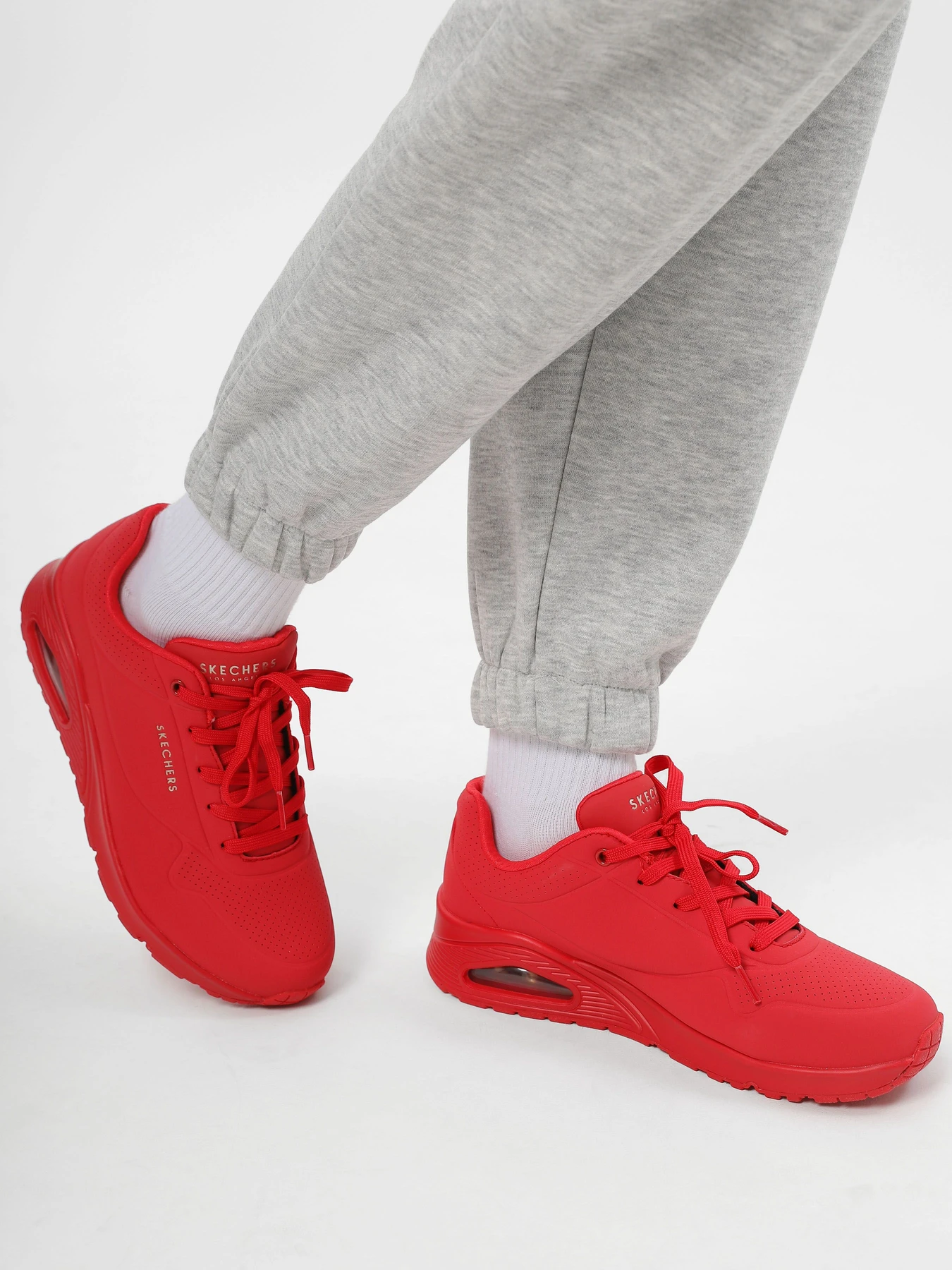 Кроссовки Skechers Uno Stand on Air модель 73690W RED Фото