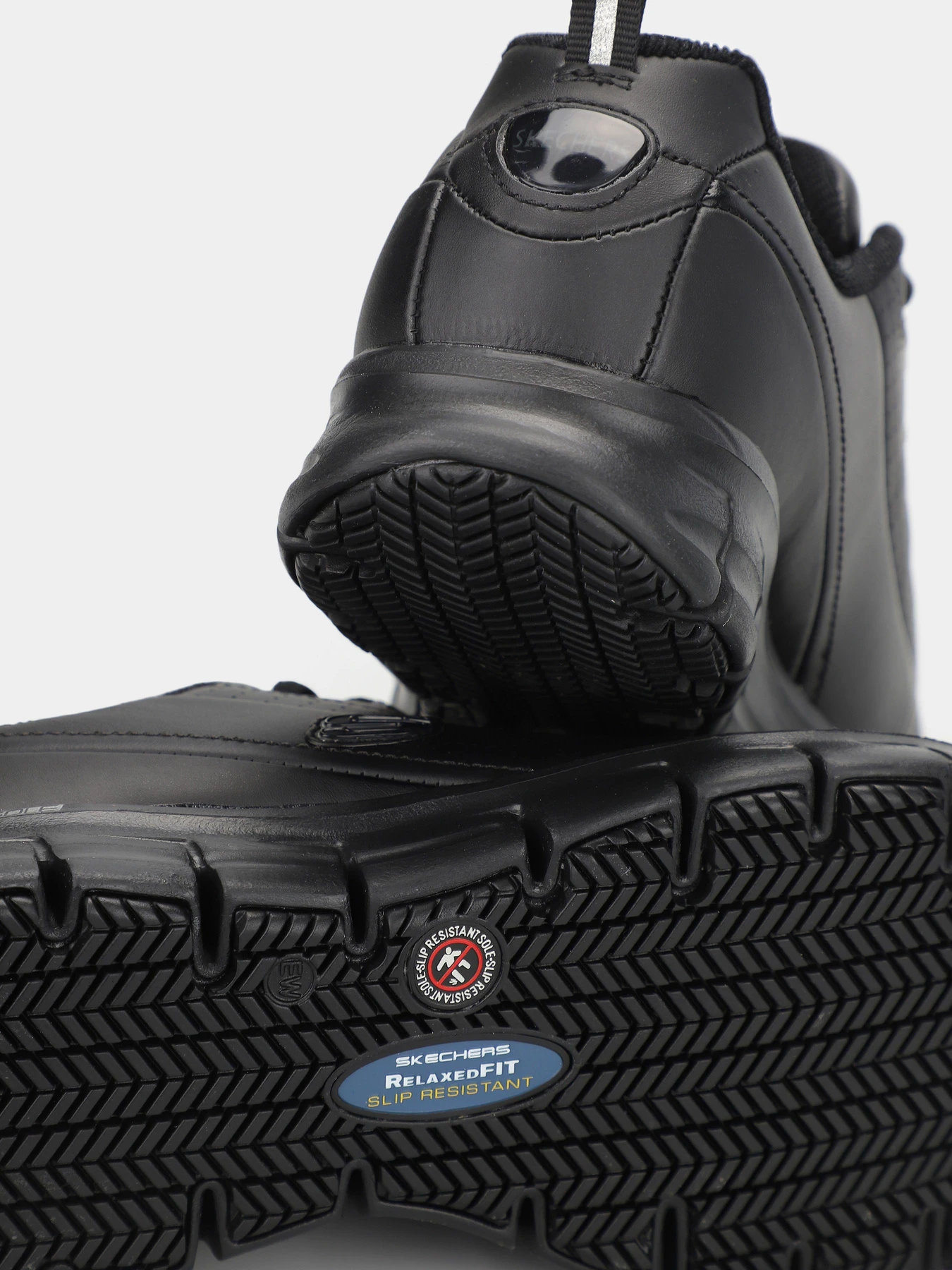 Кросівки Skechers Work Relaxed Fit: Sure Track - Trickel модель 76550EW BLK Фото