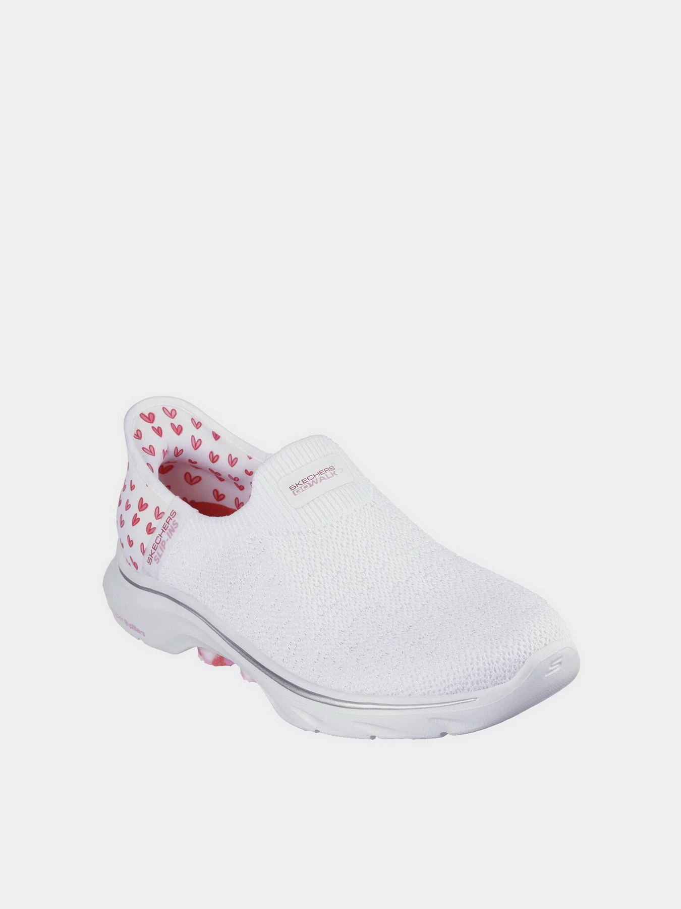 Слипоны и мокасины Skechers Slip-ins x JGoldcrown: GO Walk 7 модель 125239 WPK Слипоны и мокасины Skechers Slip-ins x JGoldcrown: GO Walk 7 модель 125239 WPK Фото
