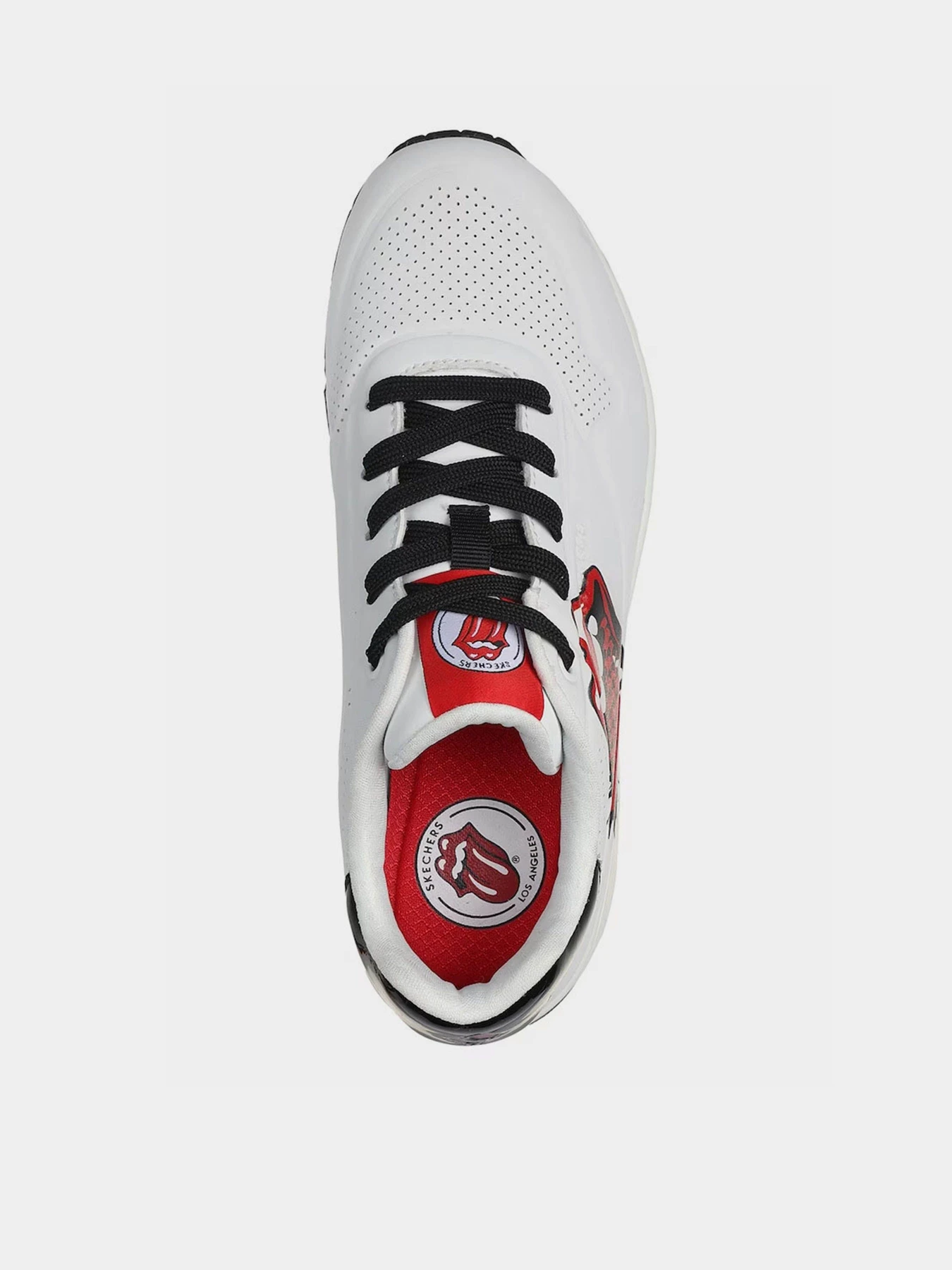Кроссовки Skechers Rolling Stones: Uno - Rolling Stones Single модель 177965 WBK Фото