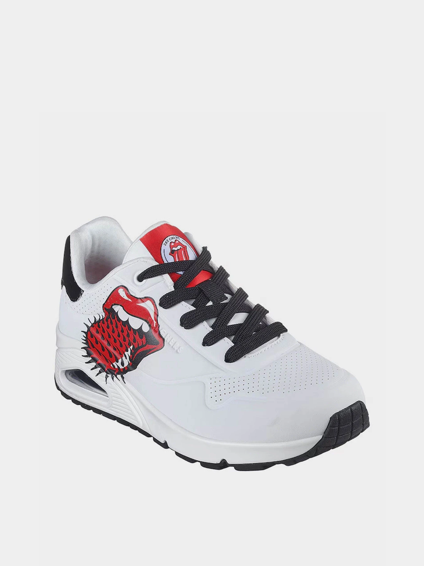 Кроссовки Skechers Rolling Stones: Uno - Rolling Stones Single модель 177965 WBK Фото
