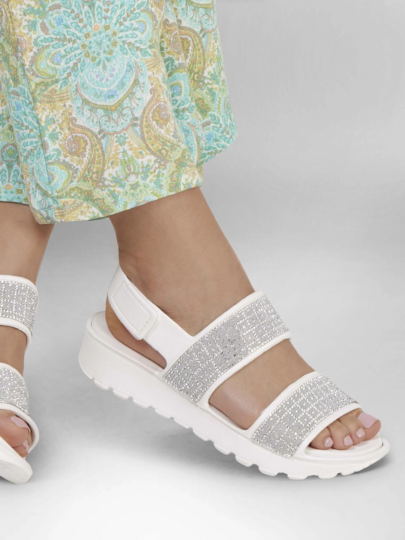 Сандалії Skechers Foamies: Footsteps - Glam Vibe модель 111572 WHT Фото