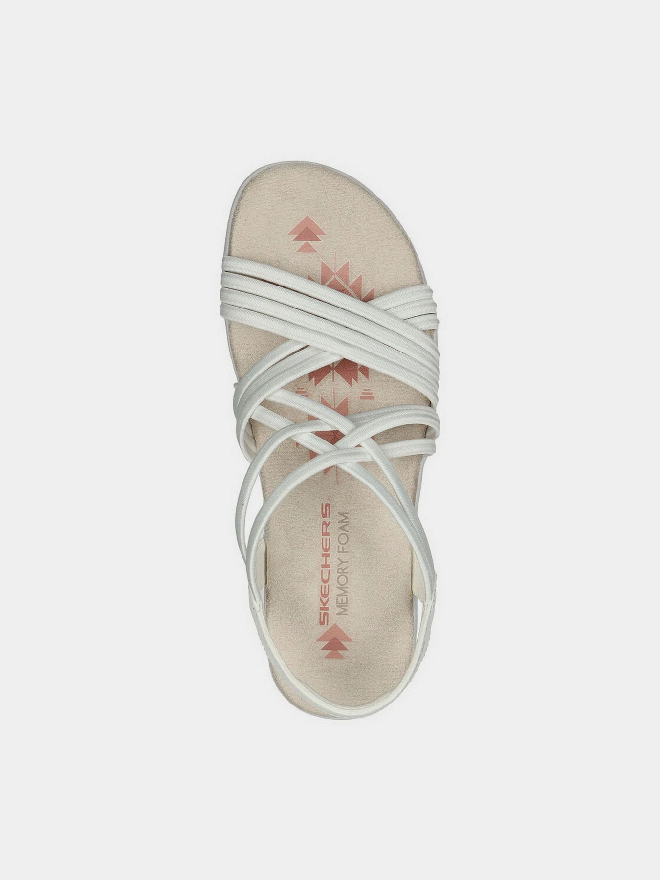 Сандалії Skechers Reggae Slim - Sunnyside модель 163185 WHT Сандалії Skechers Reggae Slim - Sunnyside модель 163185 WHT Фото
