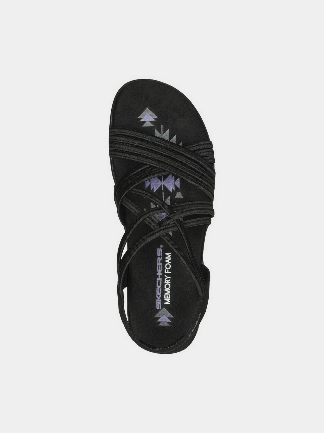 Сандалії Skechers REGGAE SLIM модель 163185 BBK Сандалії Skechers REGGAE SLIM модель 163185 BBK Фото