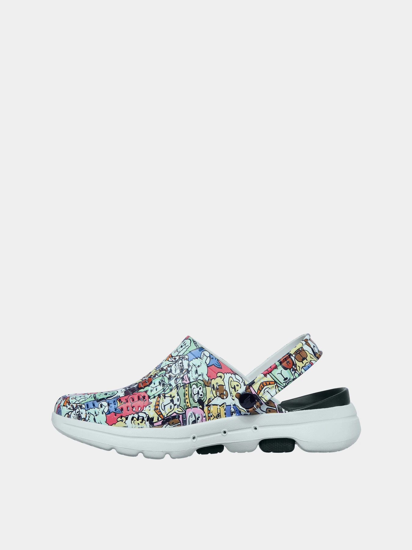 Шльопанці Skechers Foamies: GO WALK 5 - Dog Lover модель 111000 BKMT Фото