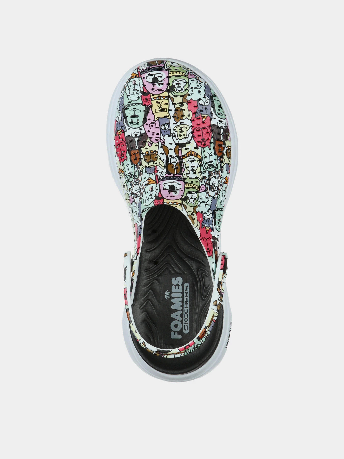 Шльопанці Skechers Foamies: GO WALK 5 - Dog Lover модель 111000 BKMT Фото