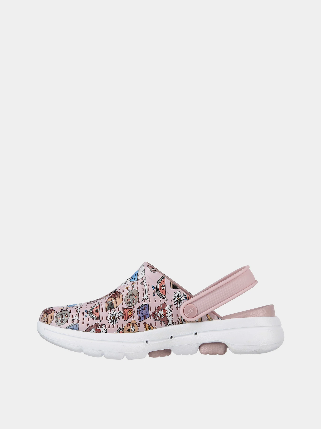 Шлёпанцы Skechers Foamies: GO Walk 5 - Pup Life модель 111013 LAV Шлёпанцы Skechers Foamies: GO Walk 5 - Pup Life модель 111013 LAV Фото