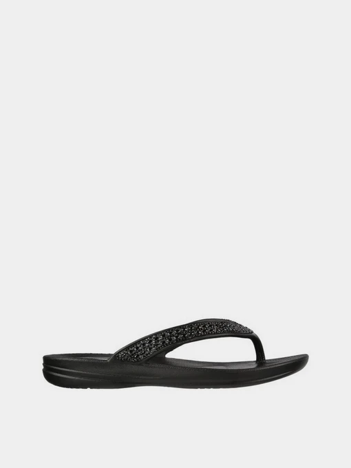 Шлёпанцы Skechers Foamies: Glitzy модель 111224 BBK Фото