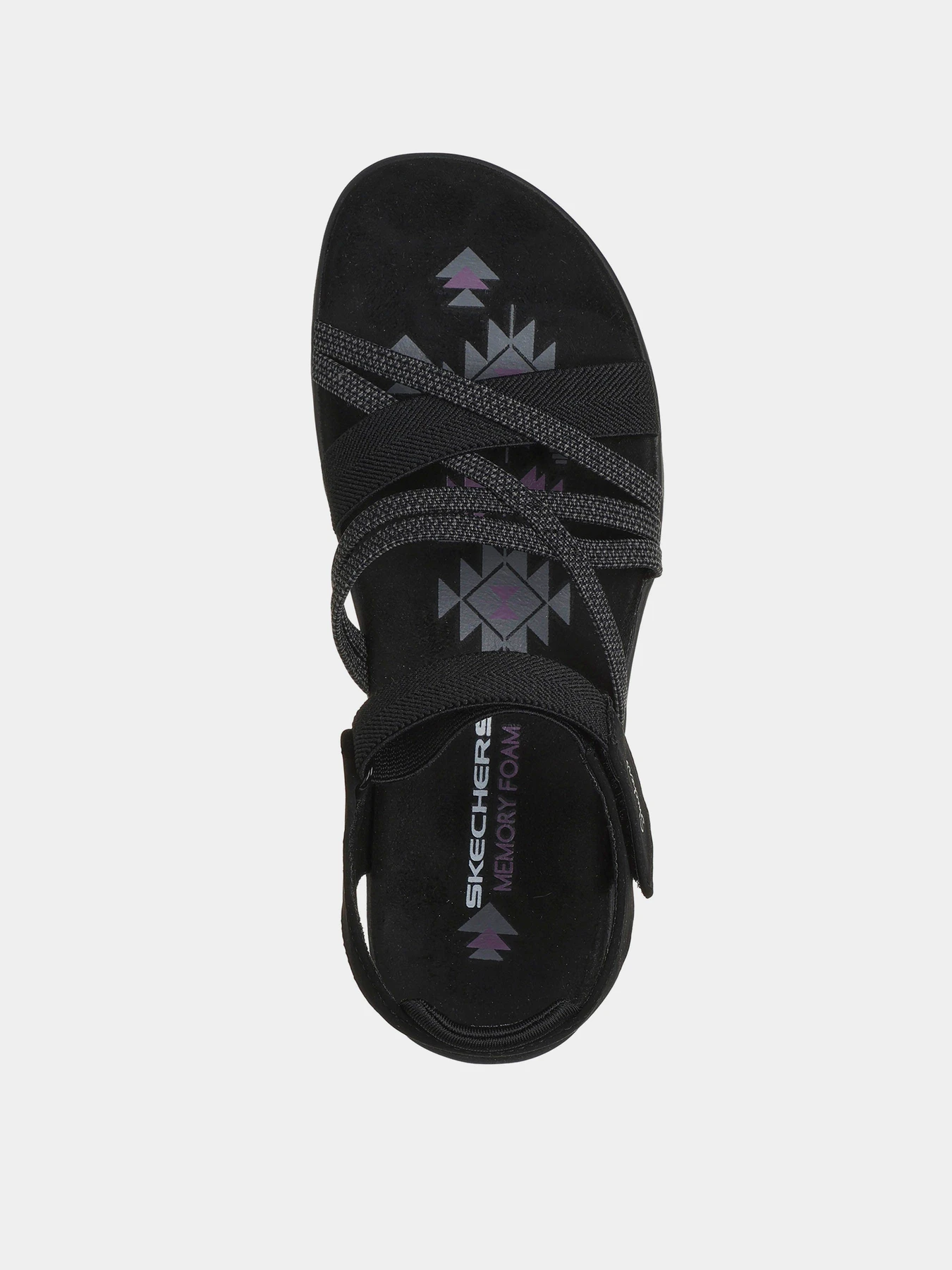 Сандалии Skechers REGGAE SLIM модель 163193 BLK Фото