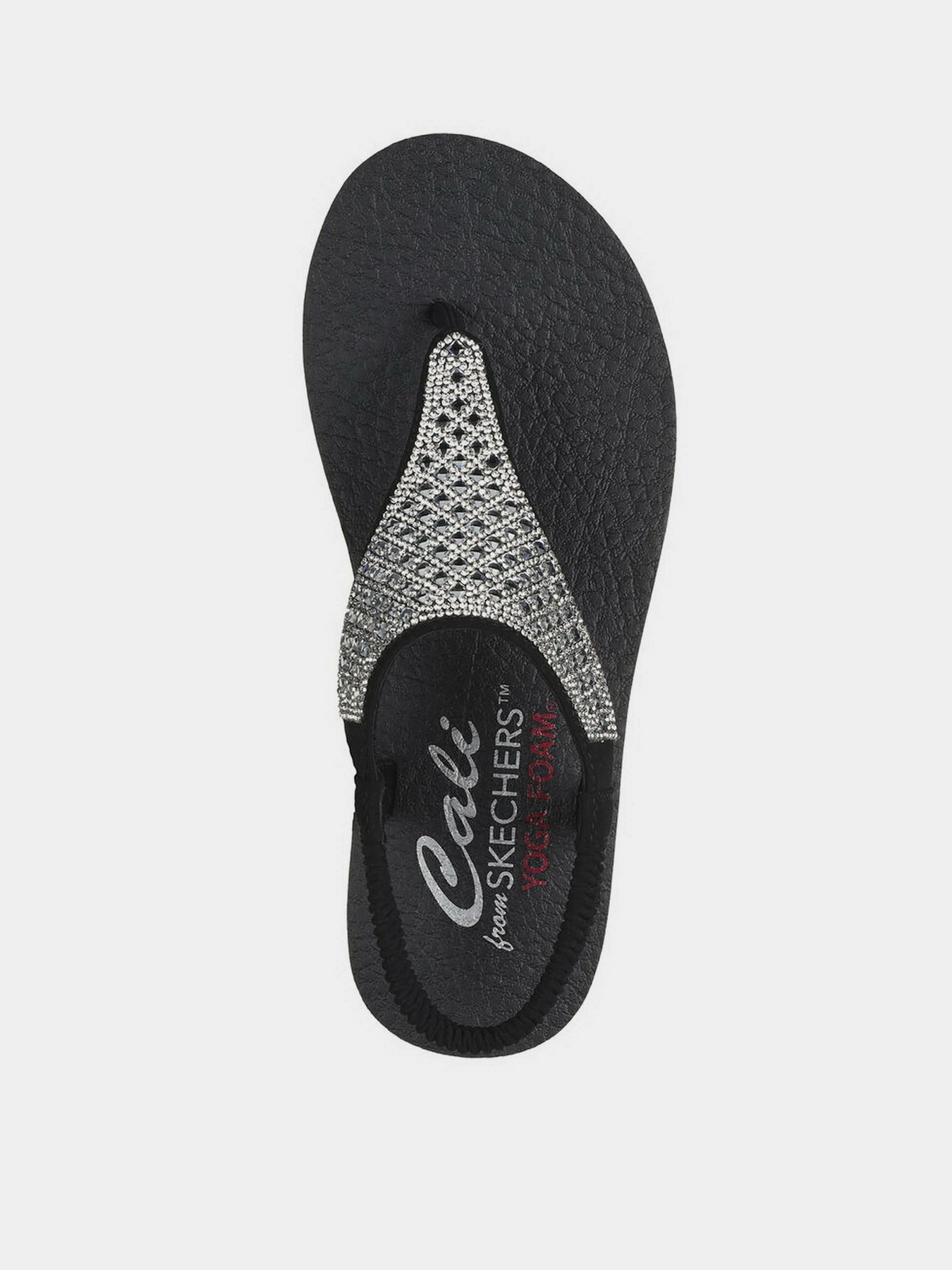 Шлёпанцы Skechers Meditation - Rockstar модель 119770 BLK Фото