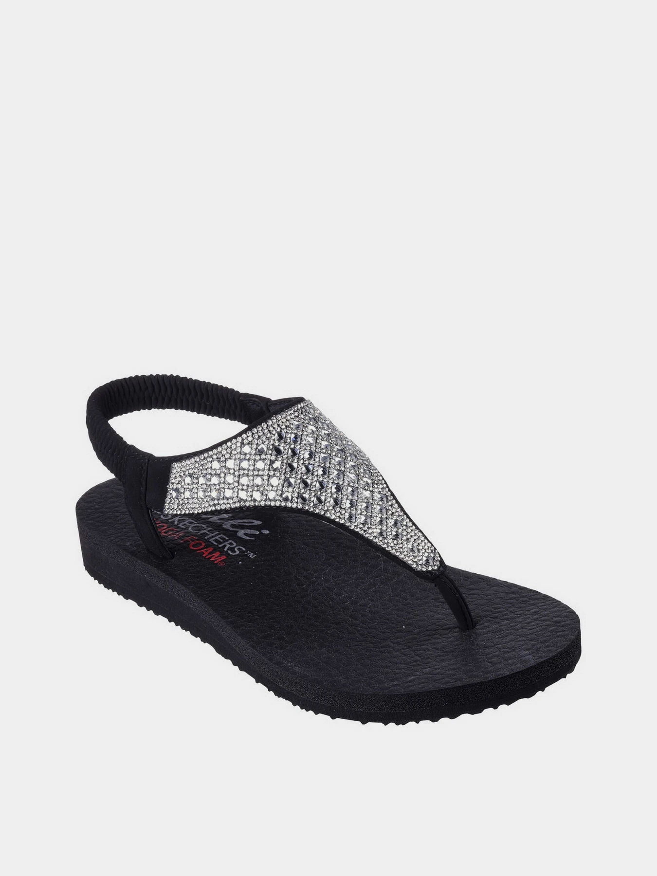 Шлёпанцы Skechers Meditation - Rockstar модель 119770 BLK Фото