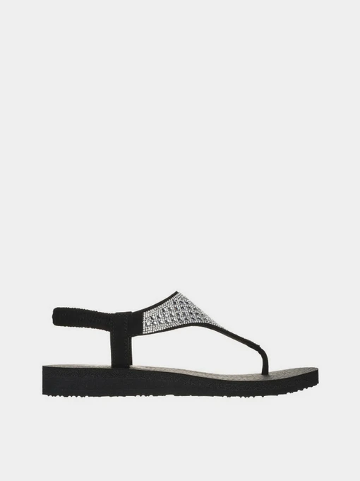 Шльопанці Skechers Meditation - Rockstar модель 119770 BLK Фото