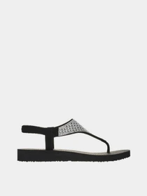 Шлёпанцы Skechers Meditation - Rockstar модель 119770 BLK Фото