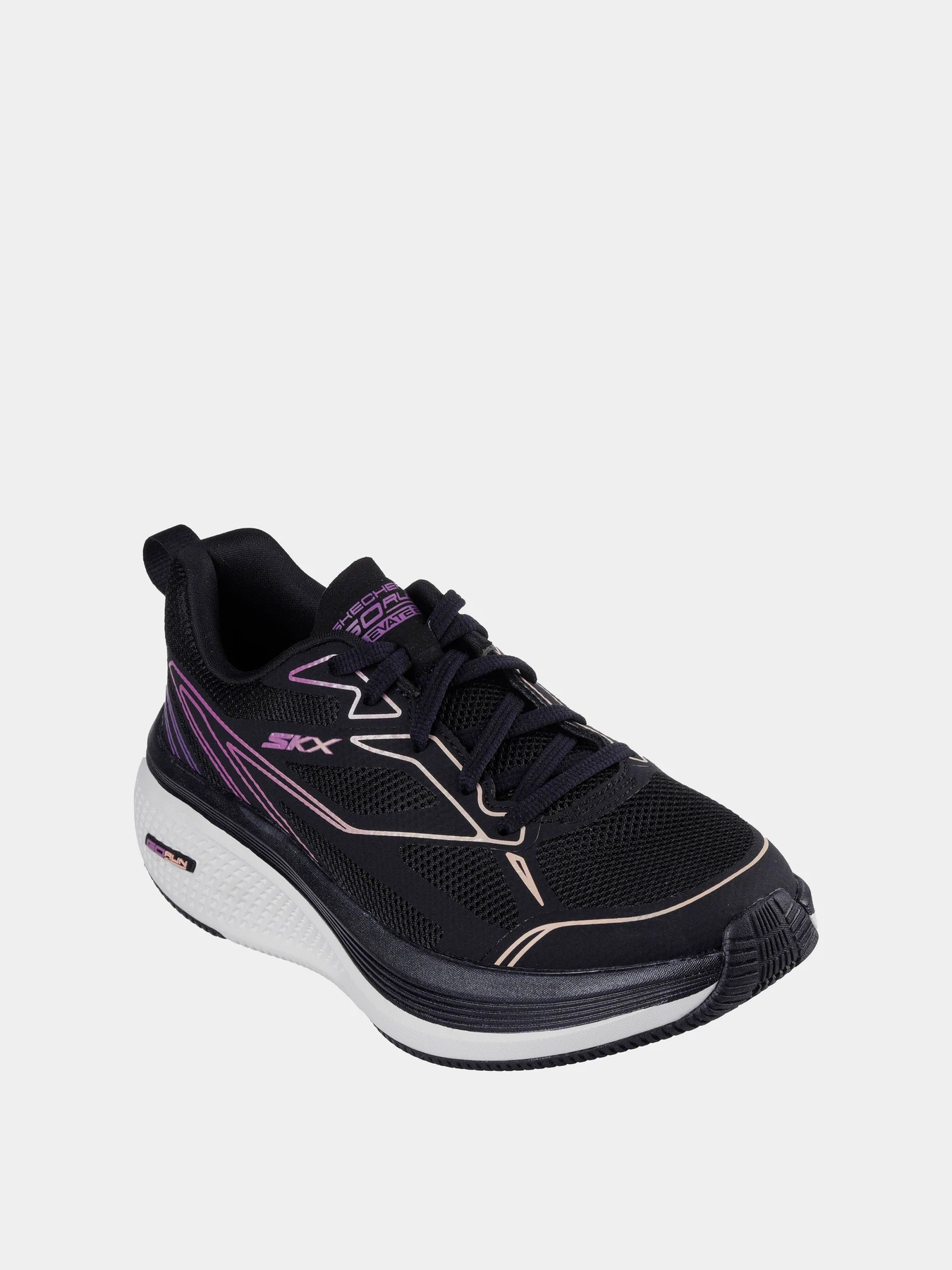 Кросівки Skechers GO Run Elevate 2.0 - Allaire модель 129001 BKPR Кросівки Skechers GO Run Elevate 2.0 - Allaire модель 129001 BKPR Фото