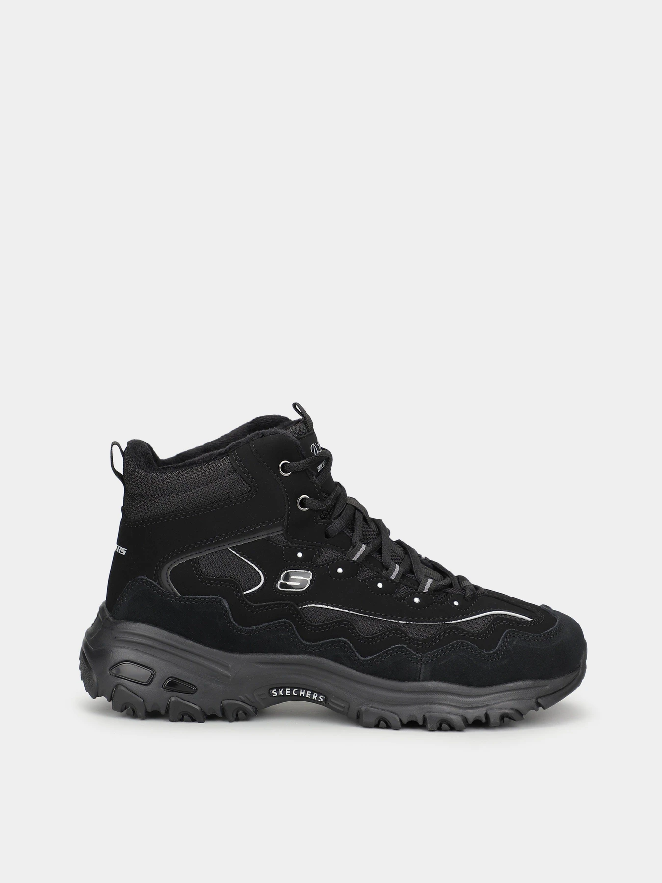 Ботинки и сапоги Skechers D'Lites - New Lane модель 168026 BKSL Ботинки и сапоги Skechers D'Lites - New Lane модель 168026 BKSL Фото