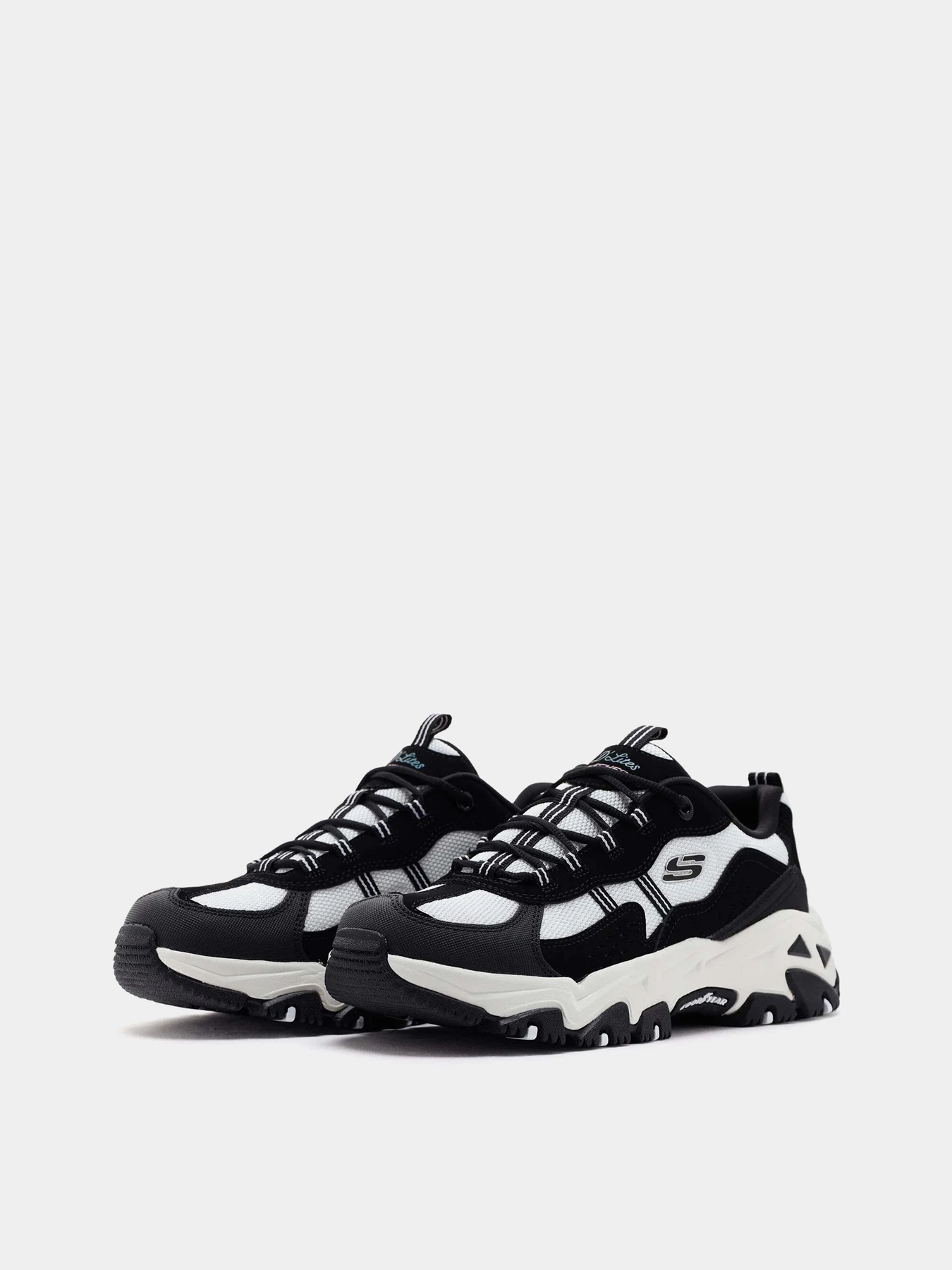 Кроссовки Skechers D'LITES HIKER модель 180128 BKW Кроссовки Skechers D'LITES HIKER модель 180128 BKW Фото