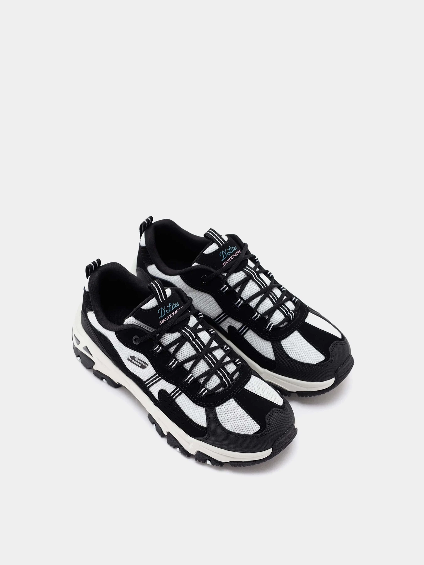 Кроссовки Skechers D'LITES HIKER модель 180128 BKW Кроссовки Skechers D'LITES HIKER модель 180128 BKW Фото
