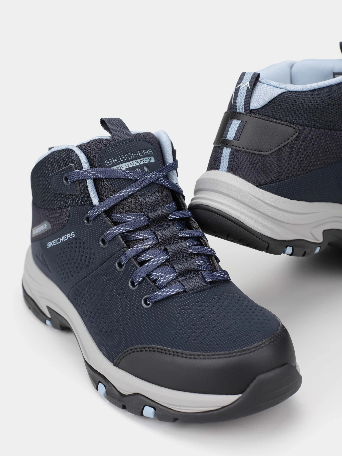 Ботинки и сапоги Skechers Relaxed Fit: Trego - Trail Destination модель 180005 NVGY Ботинки и сапоги Skechers Relaxed Fit: Trego - Trail Destination модель 180005 NVGY Фото