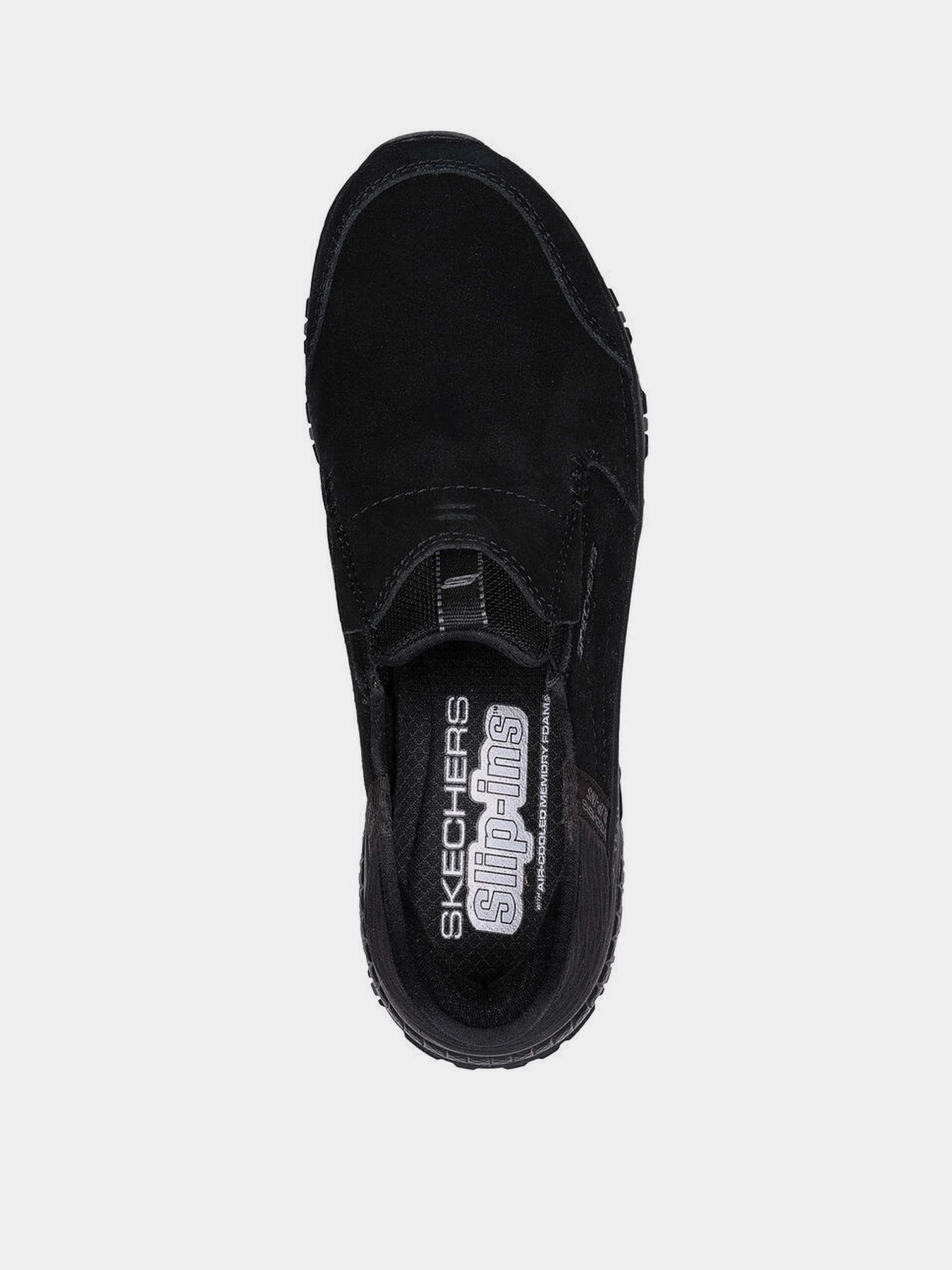 Слипоны и мокасины Skechers HILLCREST модель 180016 BBK Слипоны и мокасины Skechers HILLCREST модель 180016 BBK Фото