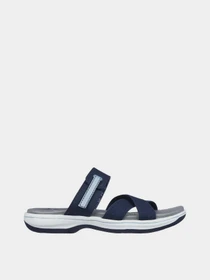 Шлёпанцы Skechers Relaxed Fit: Bayshore - Take It Easy модель 163362 NVY Фото