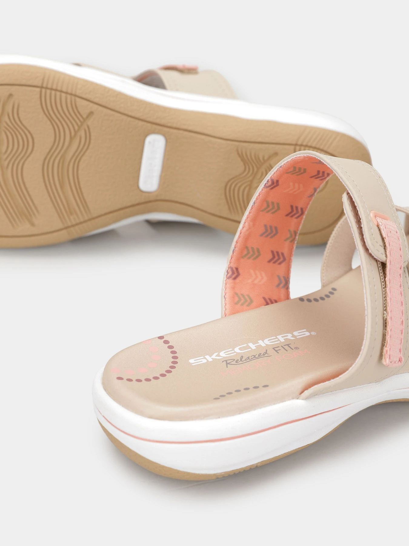 Шлёпанцы Skechers Relaxed Fit: Bayshore - Take It Easy модель 163362 TPE Фото