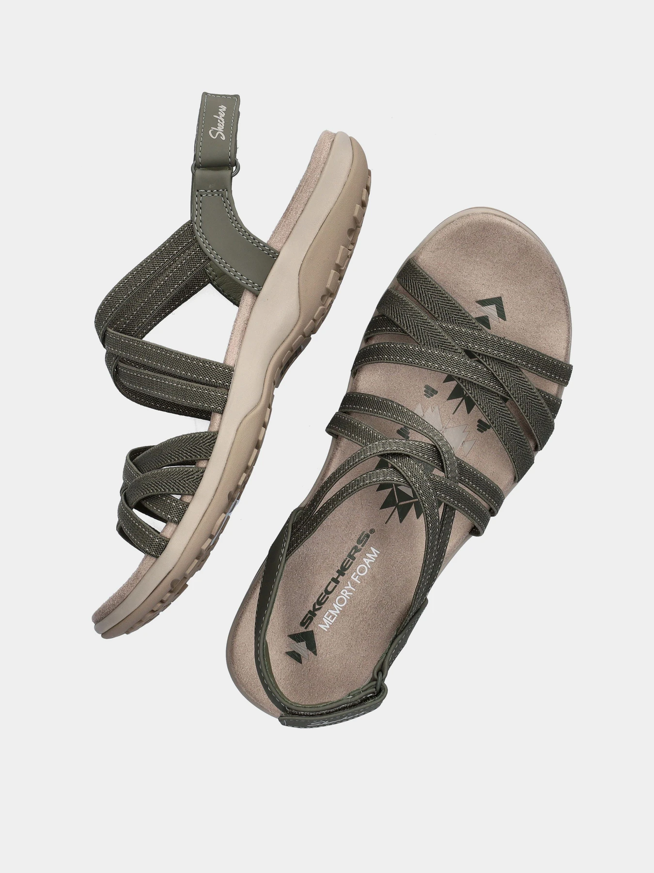 Сандалии Skechers "
REGGAE SLIM" модель 163571 OLV Сандалии Skechers "
REGGAE SLIM" модель 163571 OLV Фото