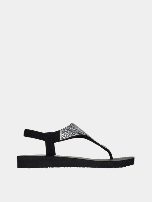 Шлёпанцы Skechers Meditation - Glamorous Muse модель 119774 BLK Фото