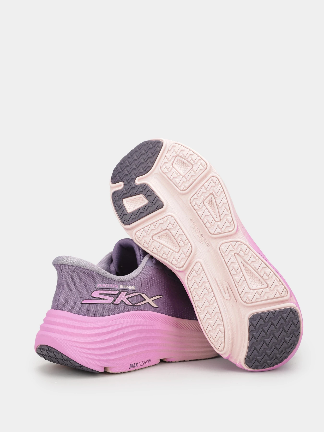 Кроссовки Skechers MAX CUSHIONING ENDEAVOUR модель 129473 PUR Кроссовки Skechers MAX CUSHIONING ENDEAVOUR модель 129473 PUR Фото