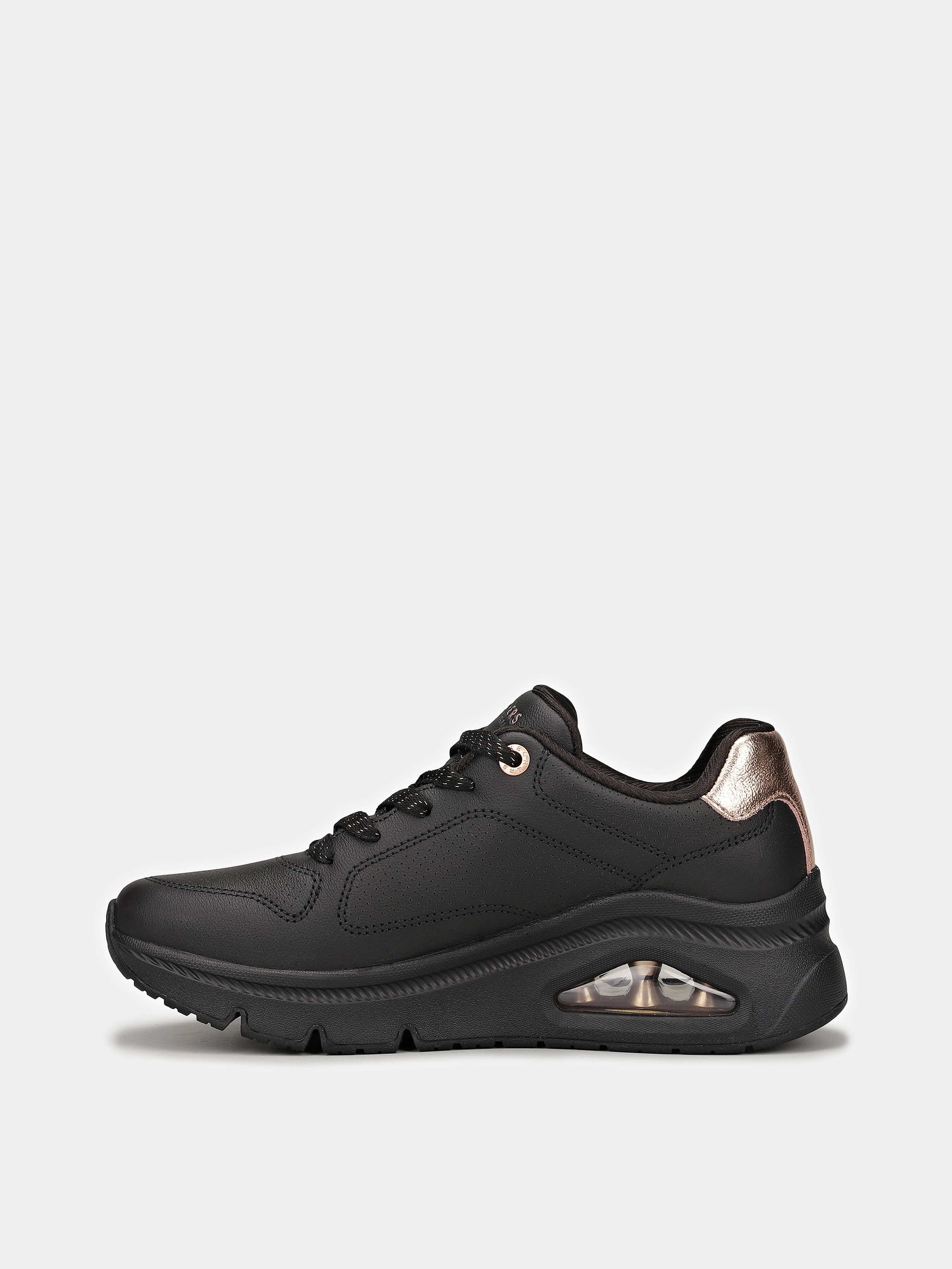Шкіряні Жіночі Кросівки повсякденні Skechers UNO ICON фото 2