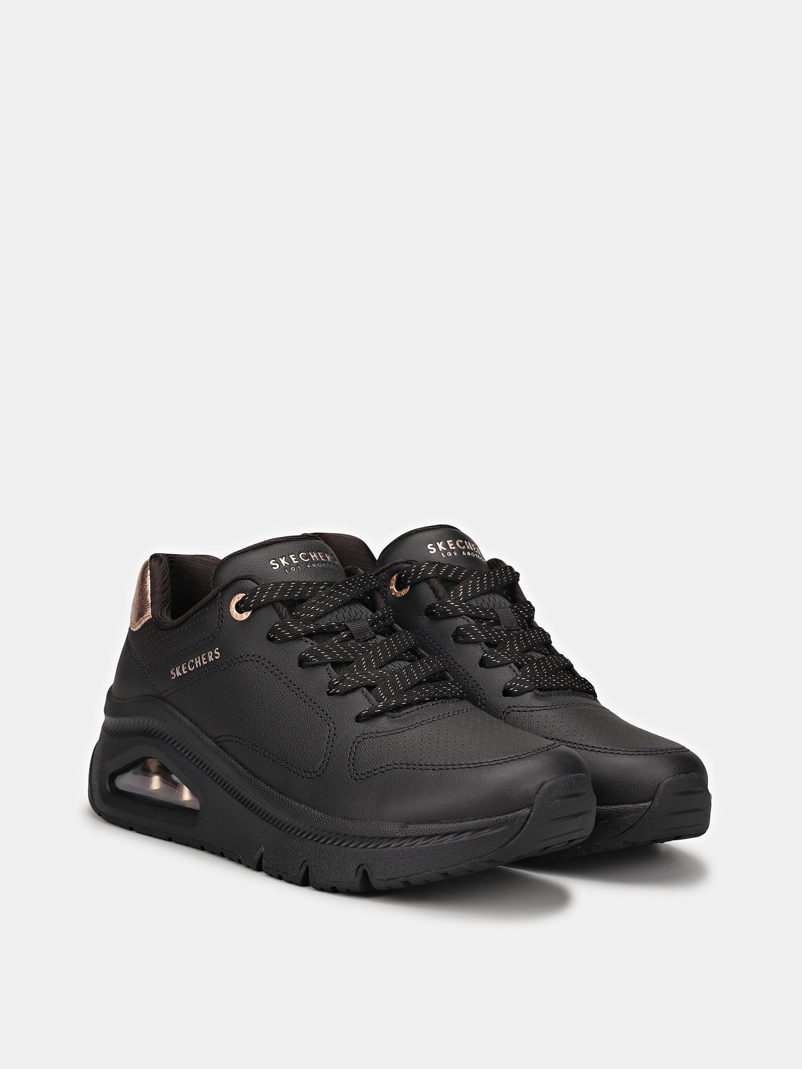Шкіряні Жіночі Кросівки повсякденні Skechers UNO ICON фото 3