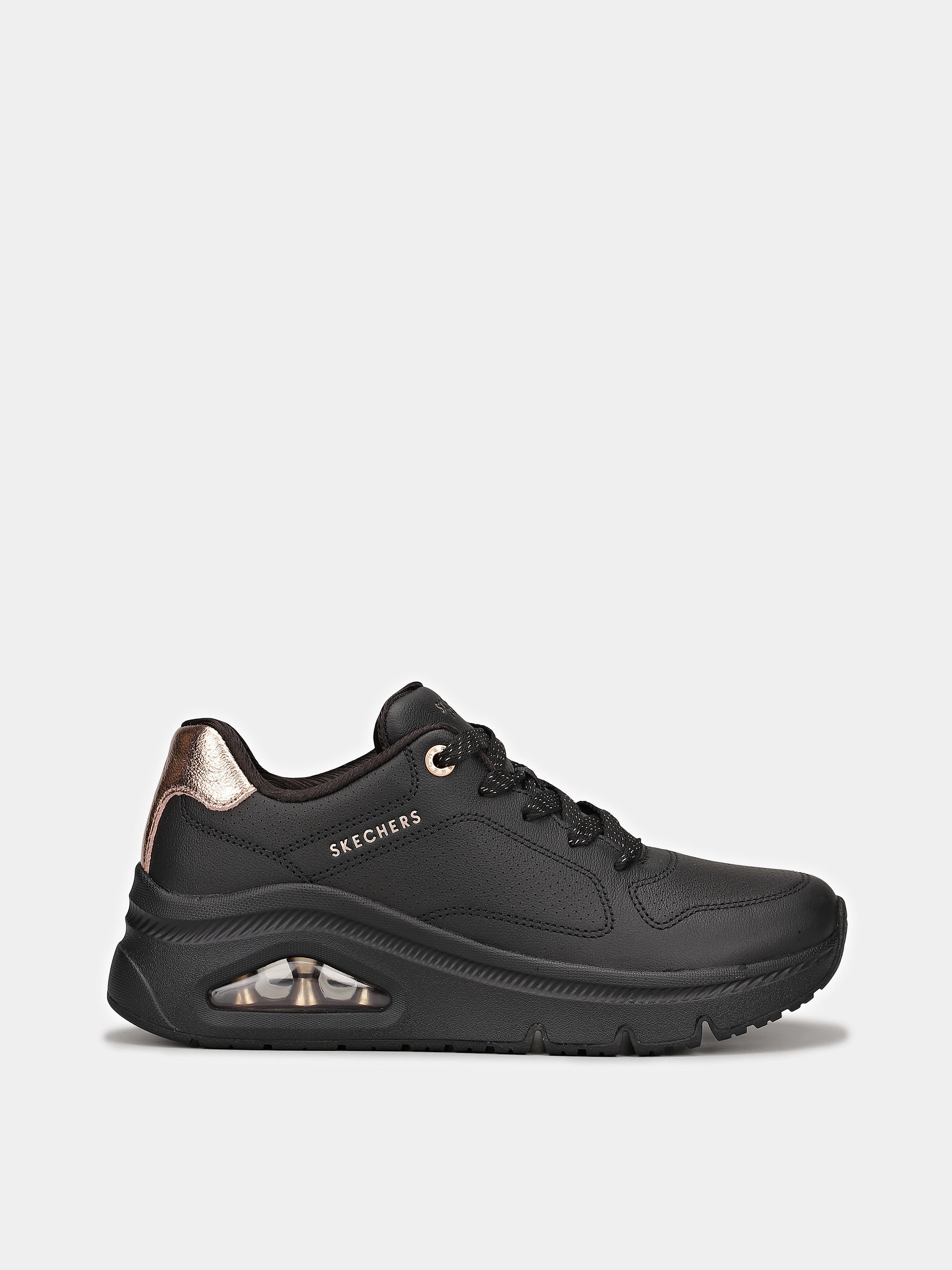 Шкіряні Жіночі Кросівки повсякденні Skechers UNO ICON