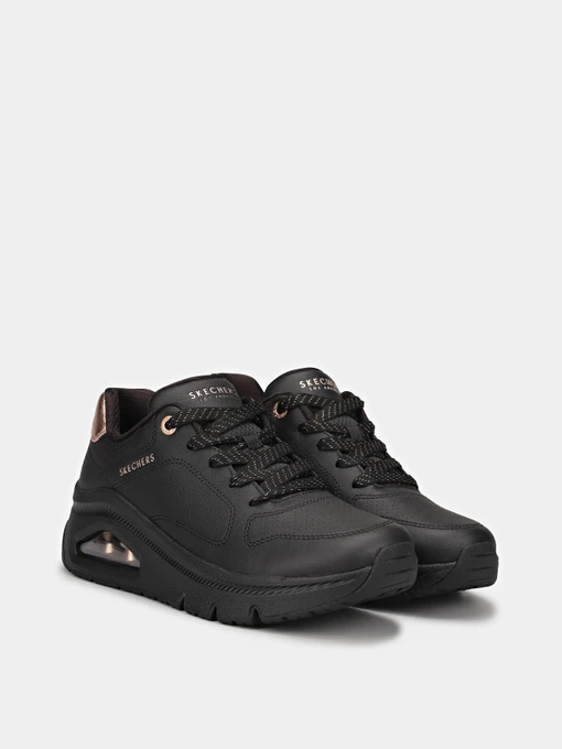 Шкіряні Жіночі Кросівки повсякденні Skechers UNO ICON фото 3