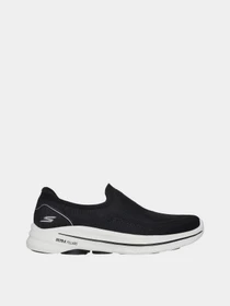 Слипоны и мокасины Skechers GO WALK 8 модель 125921 BKW Фото