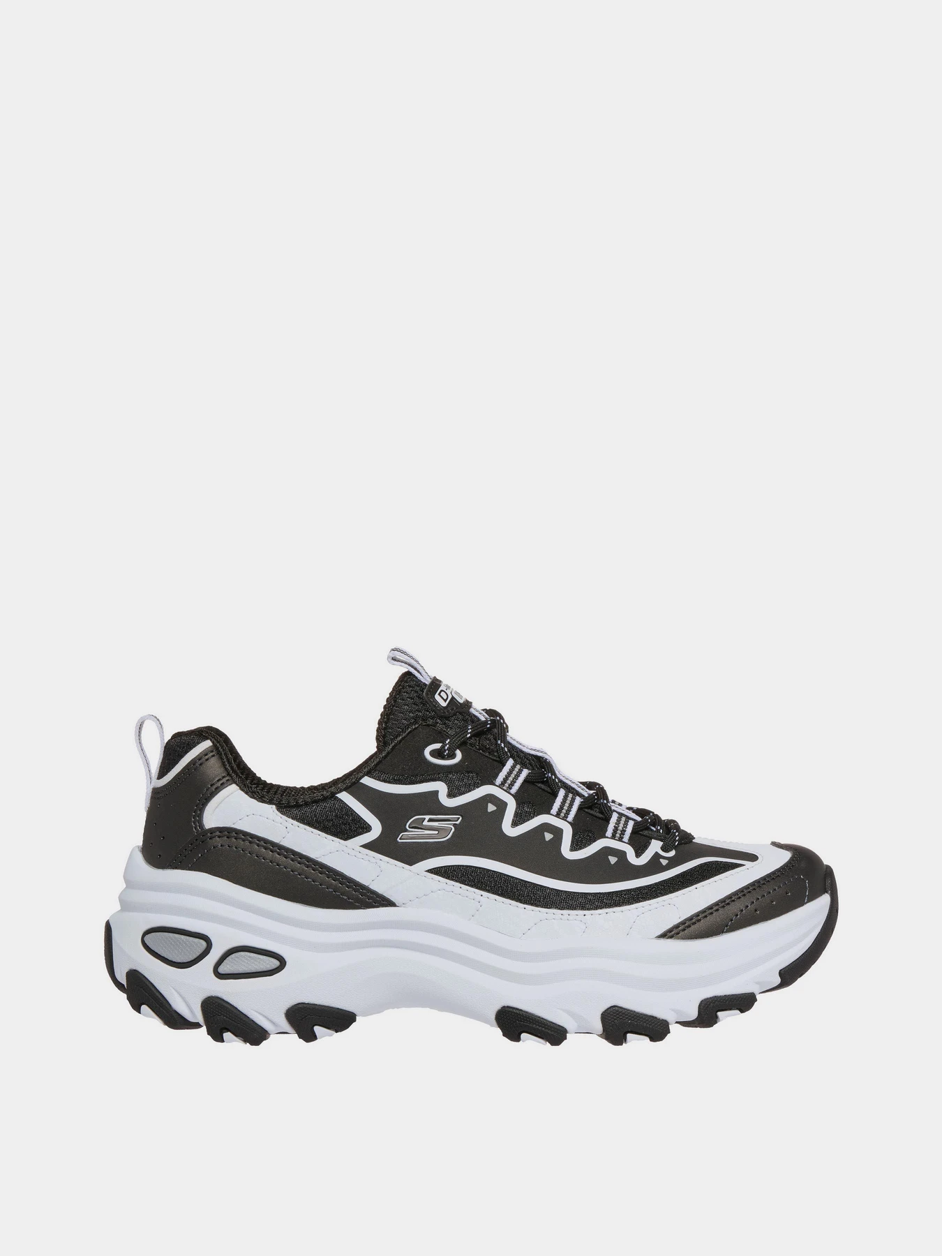Кроссовки Skechers D'LITE MAX модель 180399 BKW Кроссовки Skechers D'LITE MAX модель 180399 BKW Фото