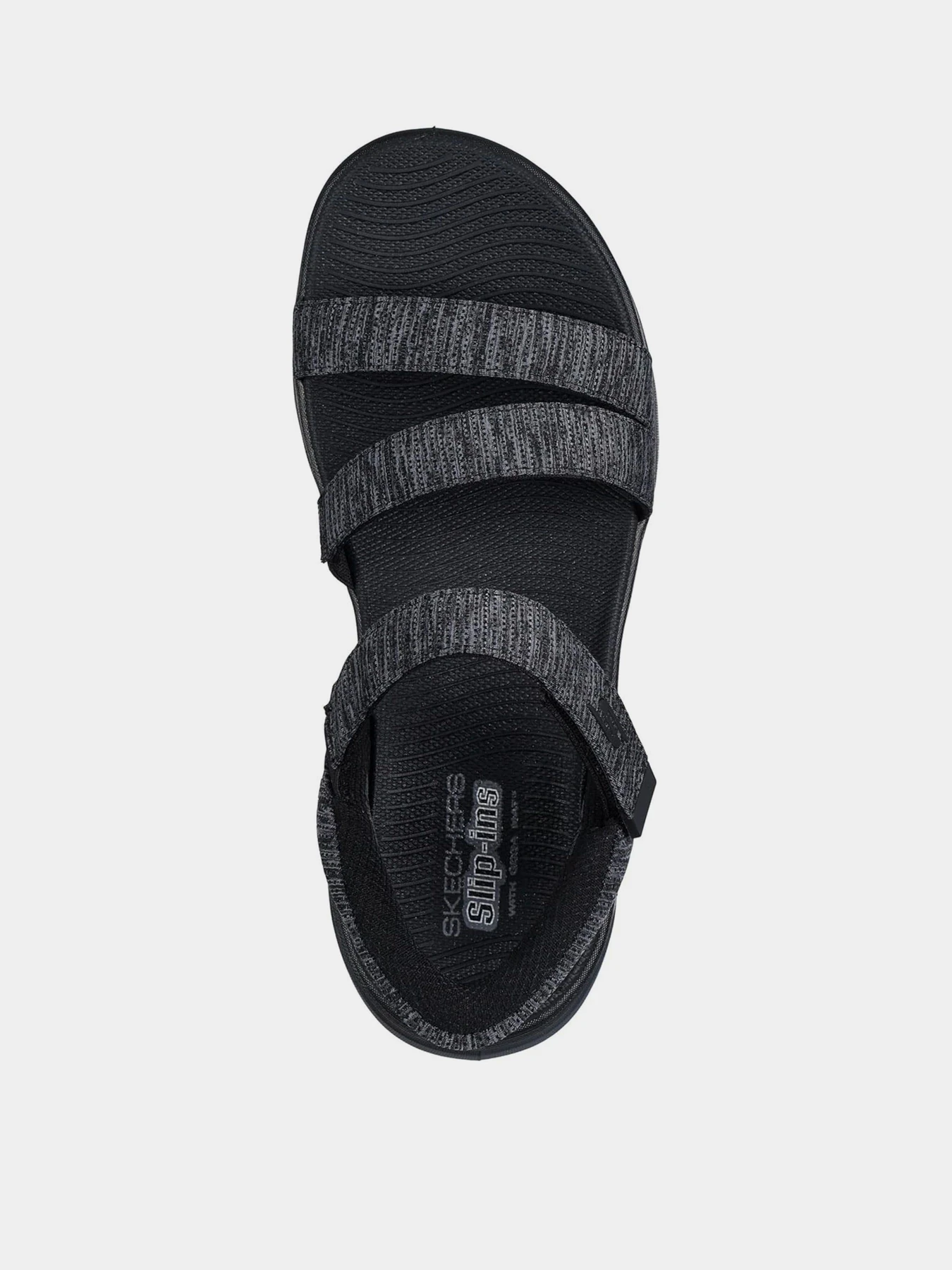Сандалии Skechers GLIDE STEP модель 141275 BKGY Сандалии Skechers GLIDE STEP модель 141275 BKGY Фото
