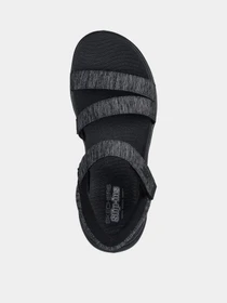 Сандалии Skechers GLIDE STEP модель 141275 BKGY Фото